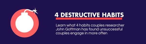 destructive relationship habits